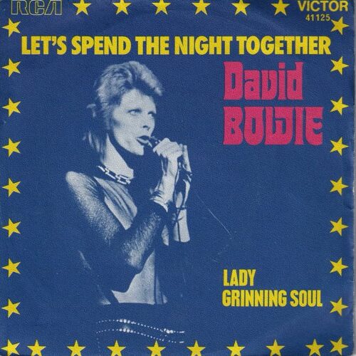 David Bowie Let's Spend The Night Together (1973 France)