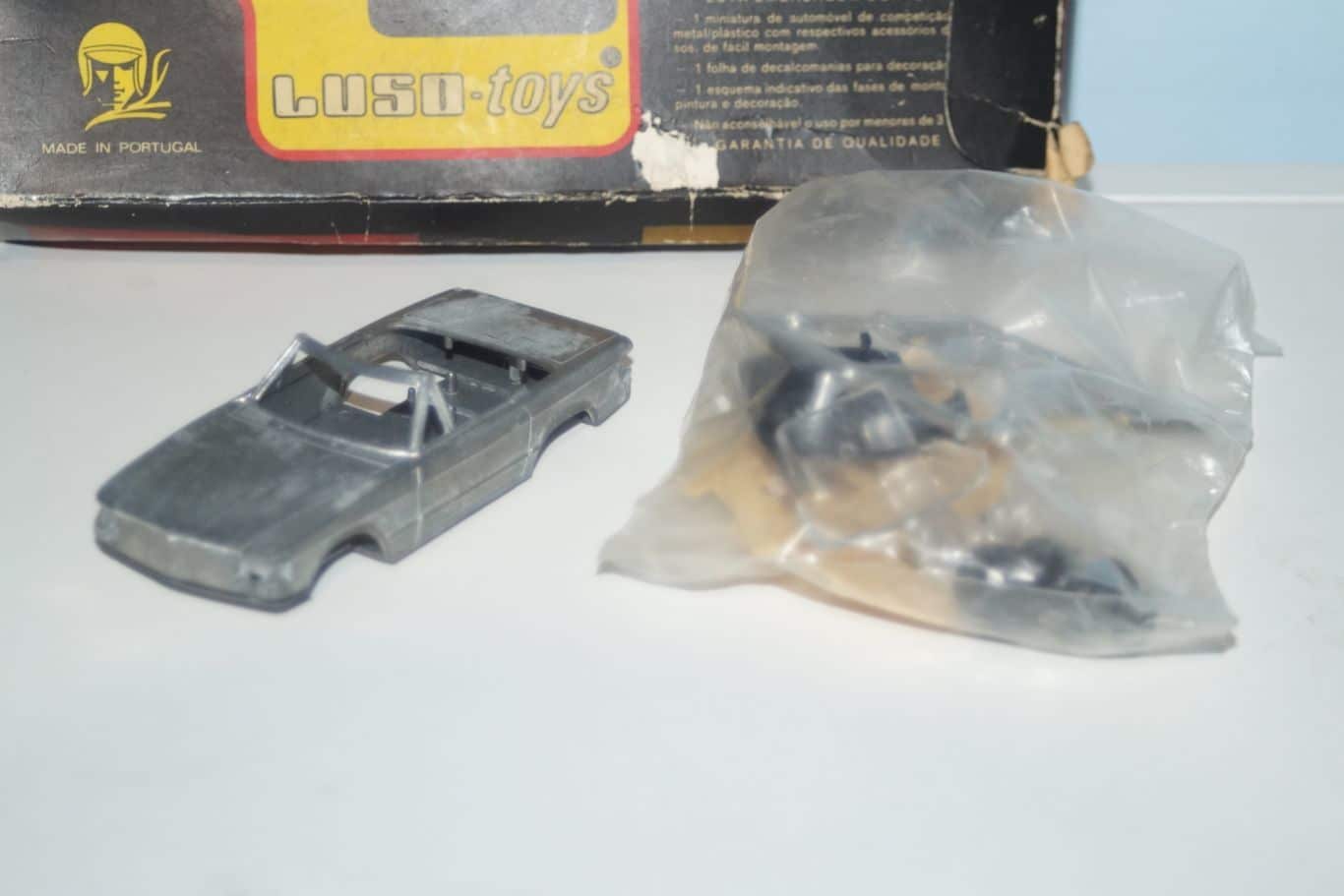 Luso toys mercedes benz 450 sl k-12 1:43 kit