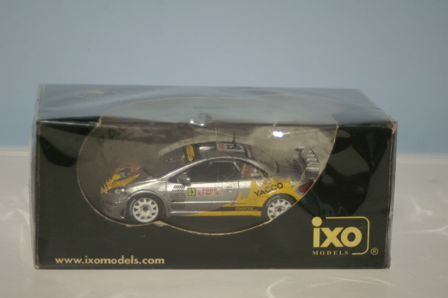 IxoPeugeotWRCRallyMonteCarloO.Burri&#;RAM