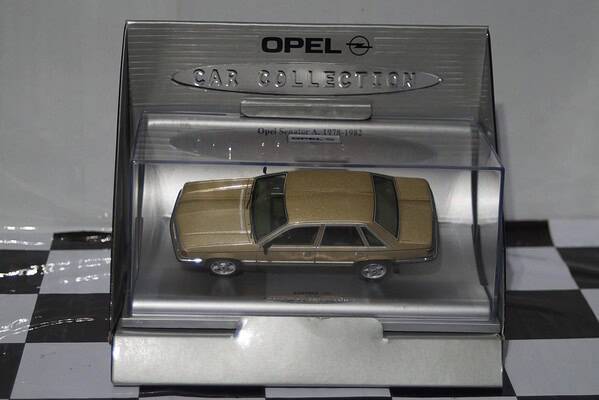 Schuco opel car collection opel senator gold 1:43