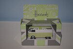 Corgi volkswagen camper split screen union jack green harrods lp06551