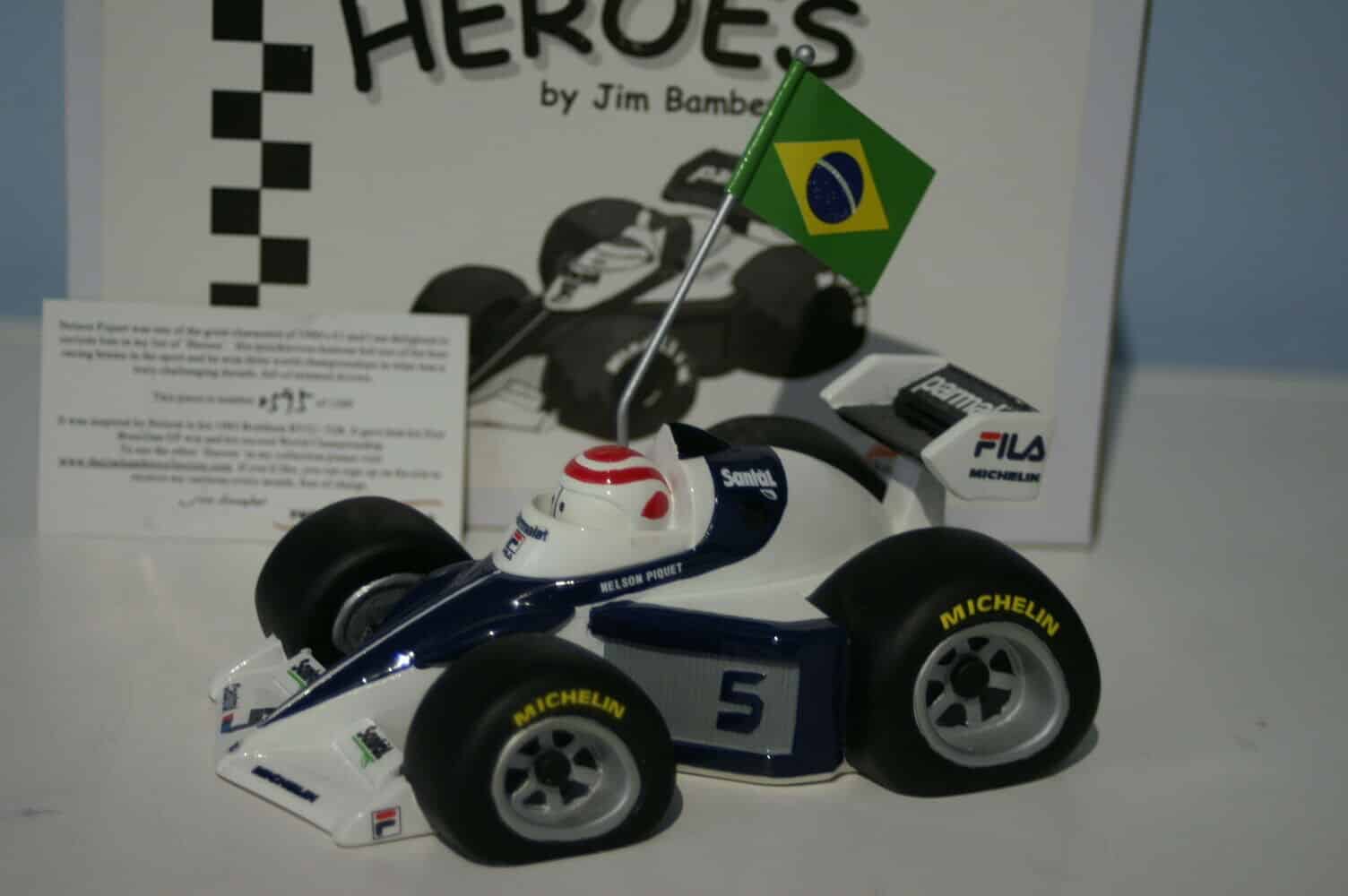 Jim bamber heroes nelson piquet snr f1 driven brabham her/009/01 free book