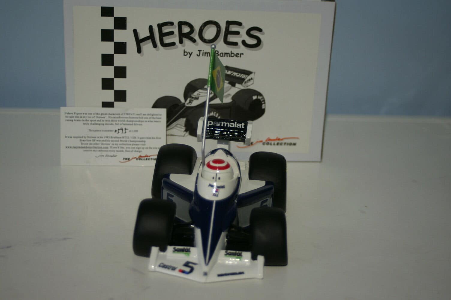 Jim bamber heroes nelson piquet snr f1 driven brabham her/009/01 free book