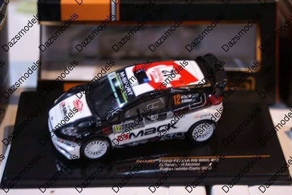 Ixo ford fiesta rs wrc #12 rallye monte carlo tanak 2016 ram625