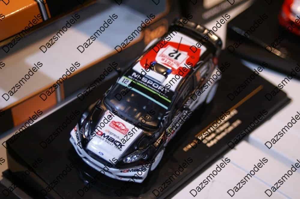 Ixo ford fiesta rs wrc #12 rallye monte carlo tanak 2016 ram625