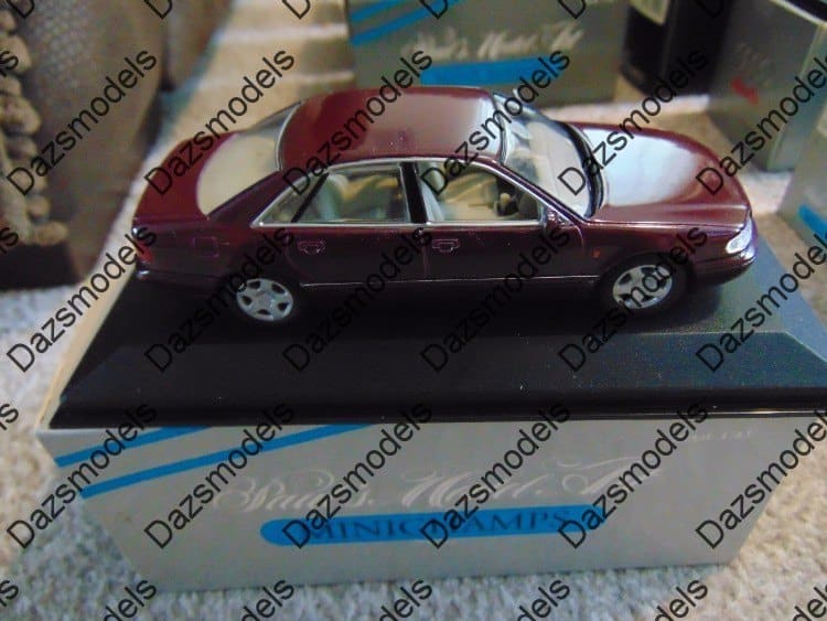 Minichamps Audi A8 Red 1:43 430013002