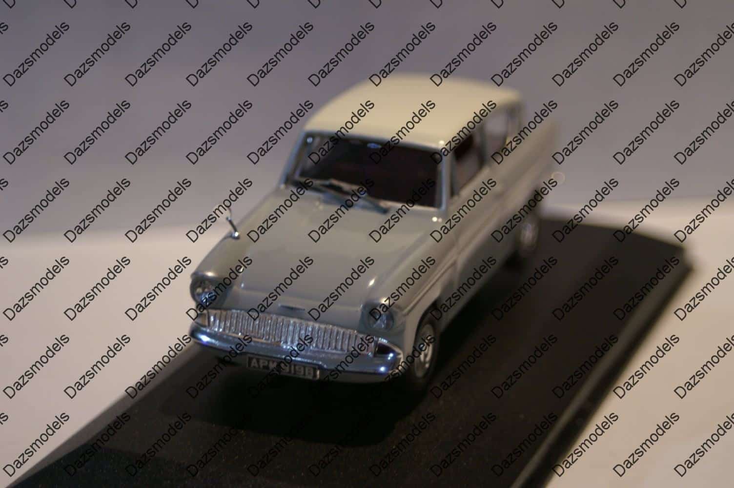 Vanguards ford anglia 1200 super grey 1:43 scale va00131