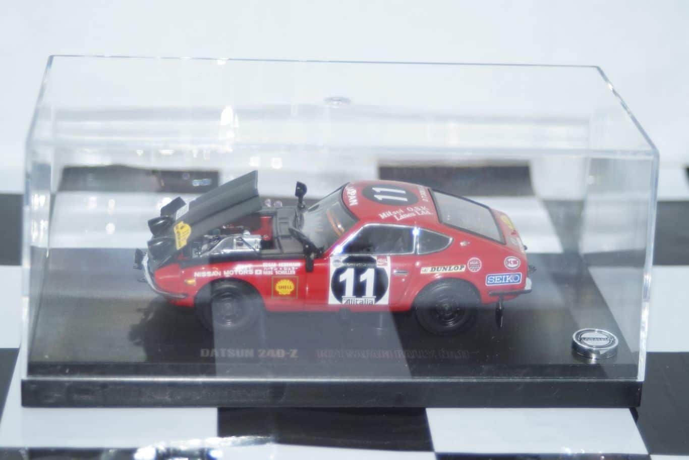 Kyosho datsun 240z 1971 safari no.11 1:43 03165a