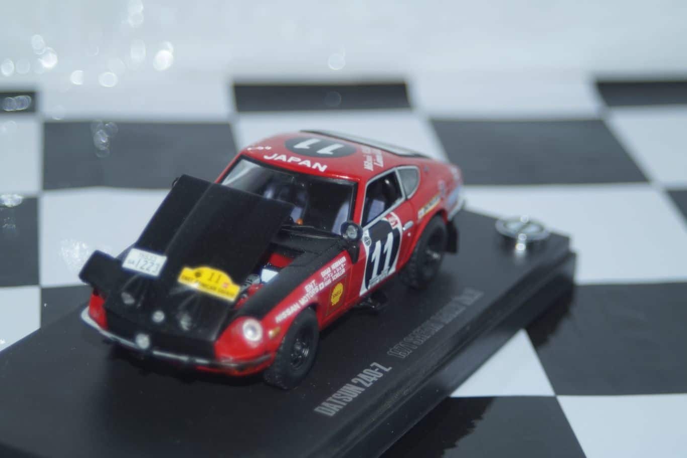 Kyosho datsun 240z 1971 safari no.11 1:43 03165a