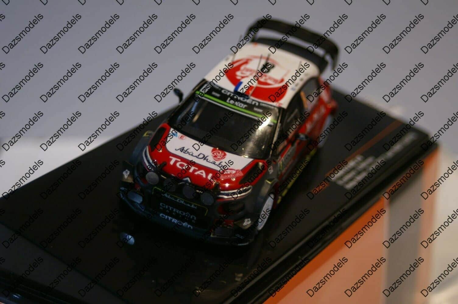 Ixo citroen c3 wrc monte carlo 2017 s.lefebvre ram639 1:43