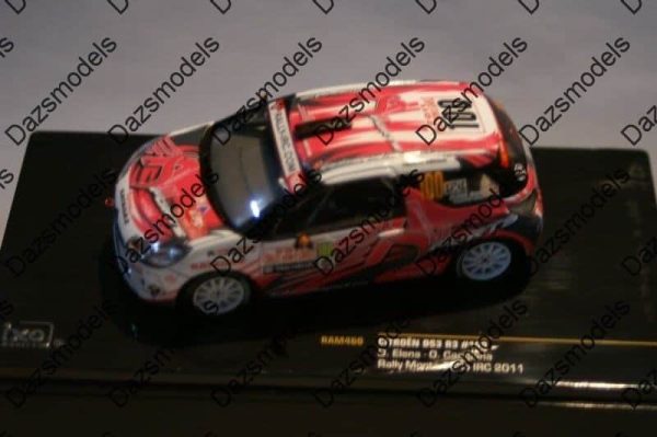 Ixo citroen ds3 m.carlo 2011 d.elena ram460 1:43