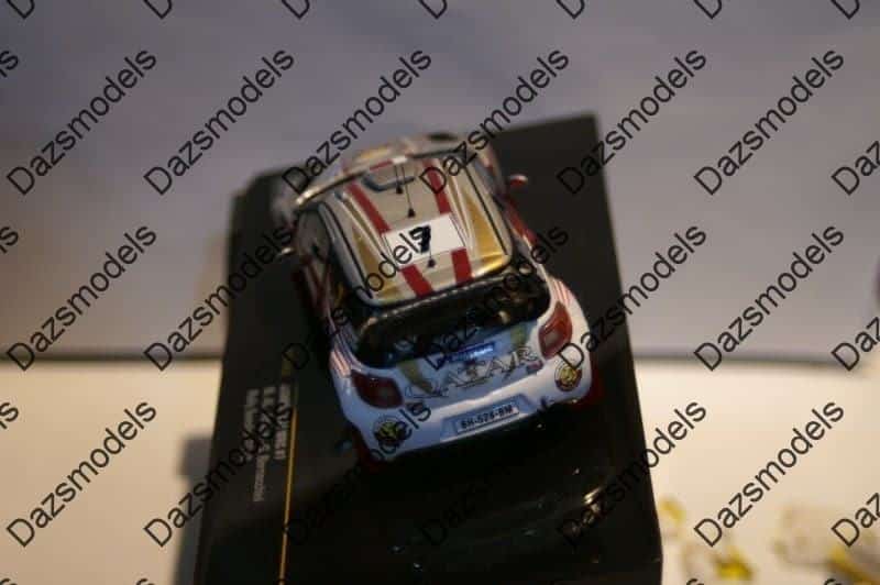 Ixo citroen ds3 sweden 2012 n.al-attiyah ram503 1:43