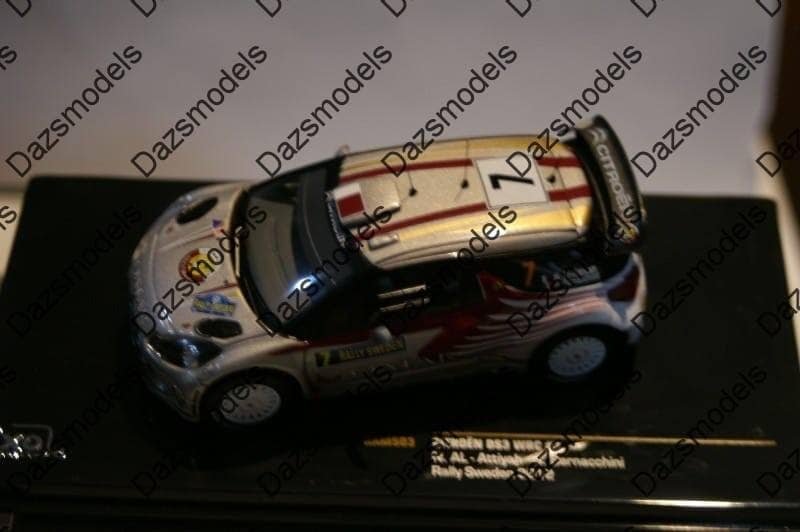 Ixo citroen ds3 sweden 2012 n.al-attiyah ram503 1:43