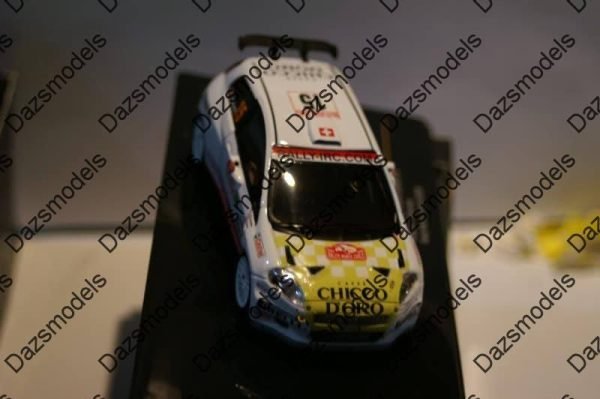 Ixo fiat punto s2000 m.carlo 2009 o.burri ram380 1:43