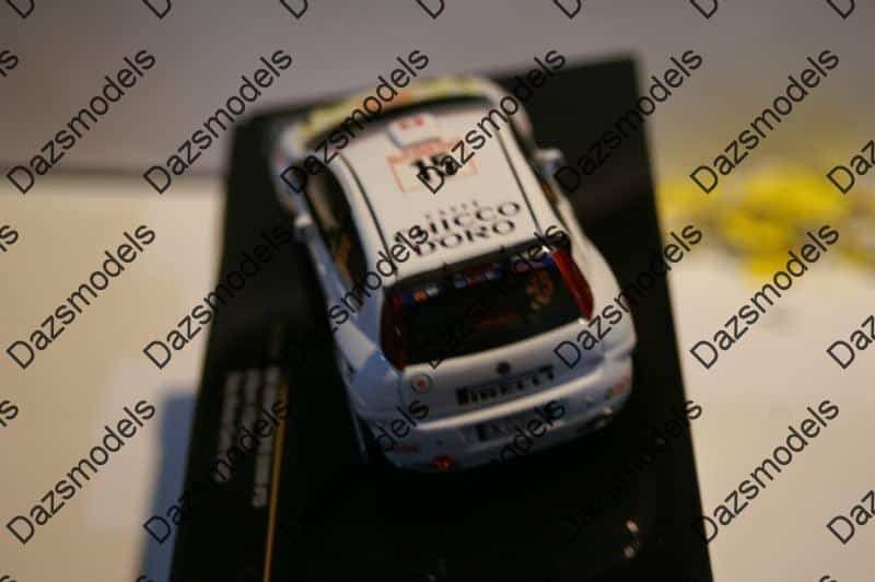 Ixo fiat punto s2000 m.carlo 2009 o.burri ram380 1:43