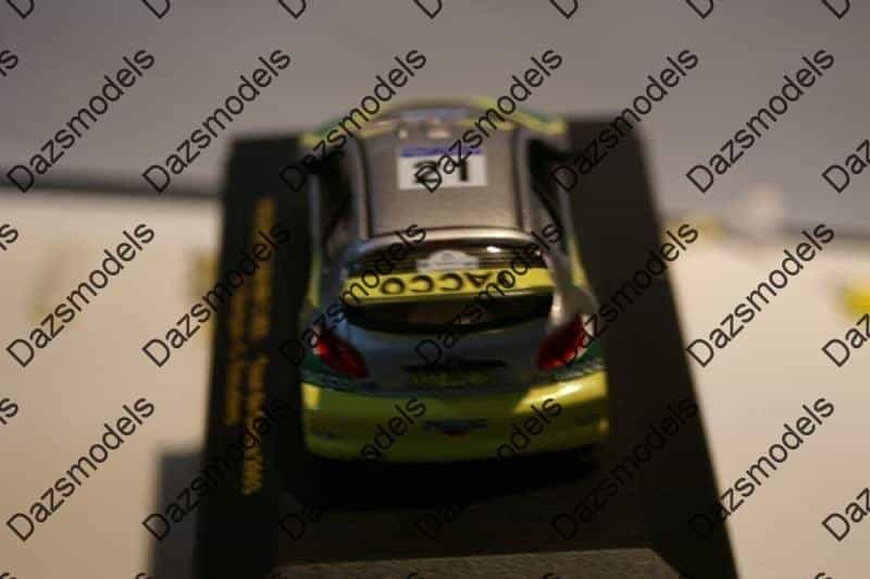 Ixo peugeot 206 tour de corse 2003 a.bengue ram131