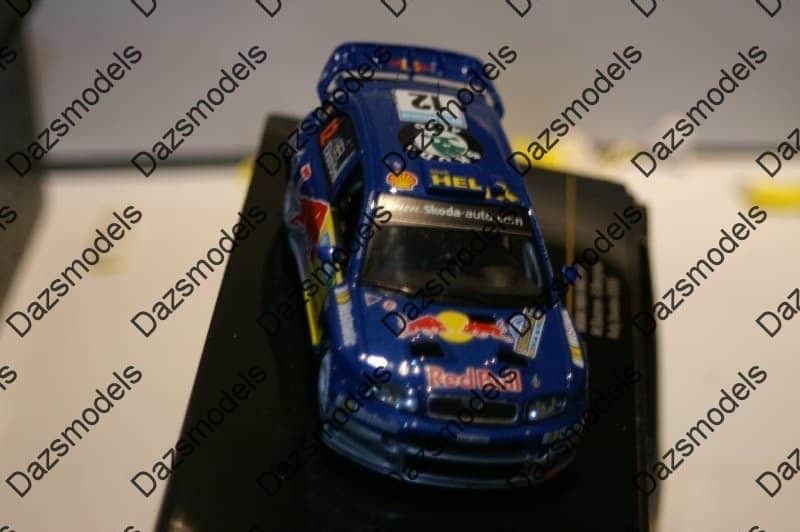 Ixo skoda fabia wrc sweden 2006 m.ekstrom ram277 1:43