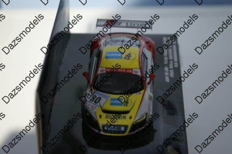 Minichamps audi r8 lms 24h nurburgring 2009 stuck 1:43 437091980