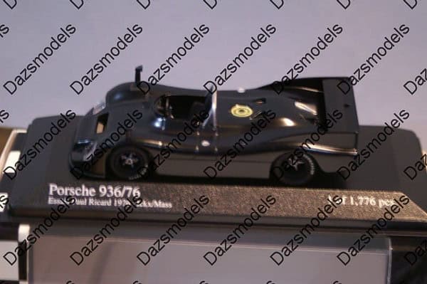 Minichamps Porsche 936 Test Car Paul Ricard 1976 1:43 400766600