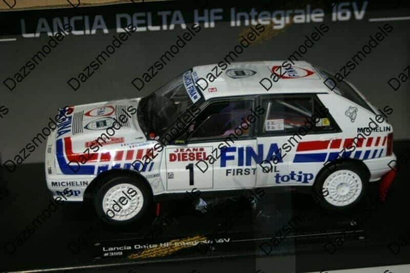 Sunstar lancia delta hf integrale 16v 1991 sanremo d.auriol 1:18 scale 3119