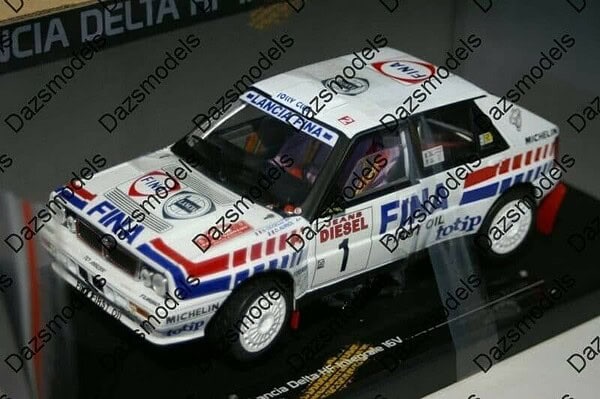 Sunstar lancia delta hf integrale 16v 1991 sanremo d.auriol 1:18 scale 3119