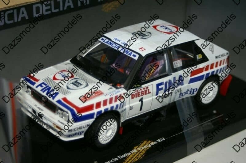 Sunstar lancia delta hf integrale 16v 1991 sanremo d.auriol 1:18 scale 3119