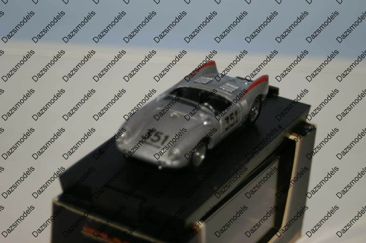 Brumm porsche 550 1500/rs mille miglia 1954 silver 1:43 diecast r195