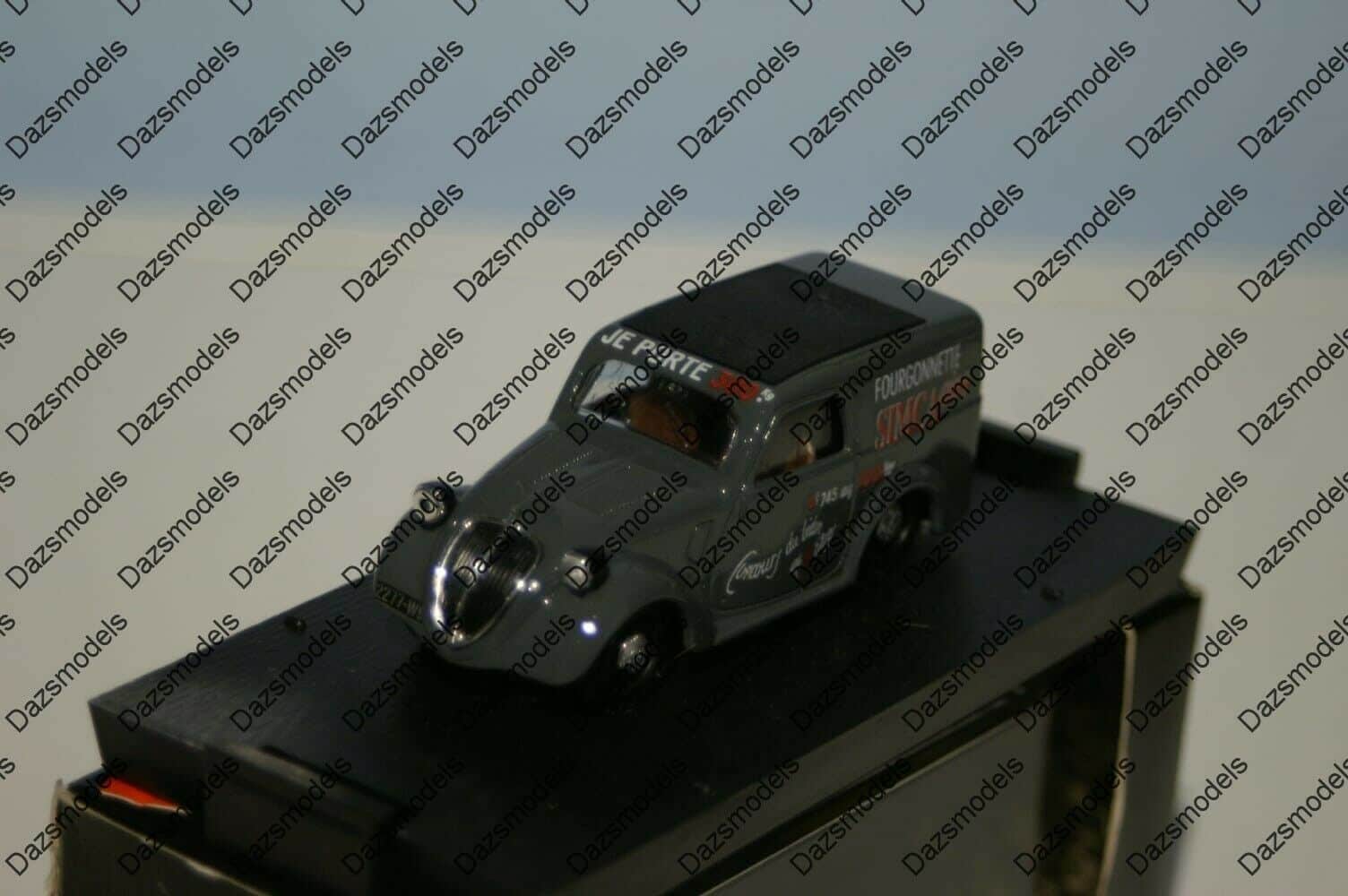 Brumm simca 5 furgoncino salone dell`auto 1936 1:43 diecast r244