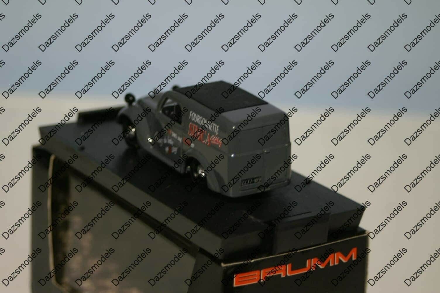 Brumm simca 5 furgoncino salone dell`auto 1936 1:43 diecast r244