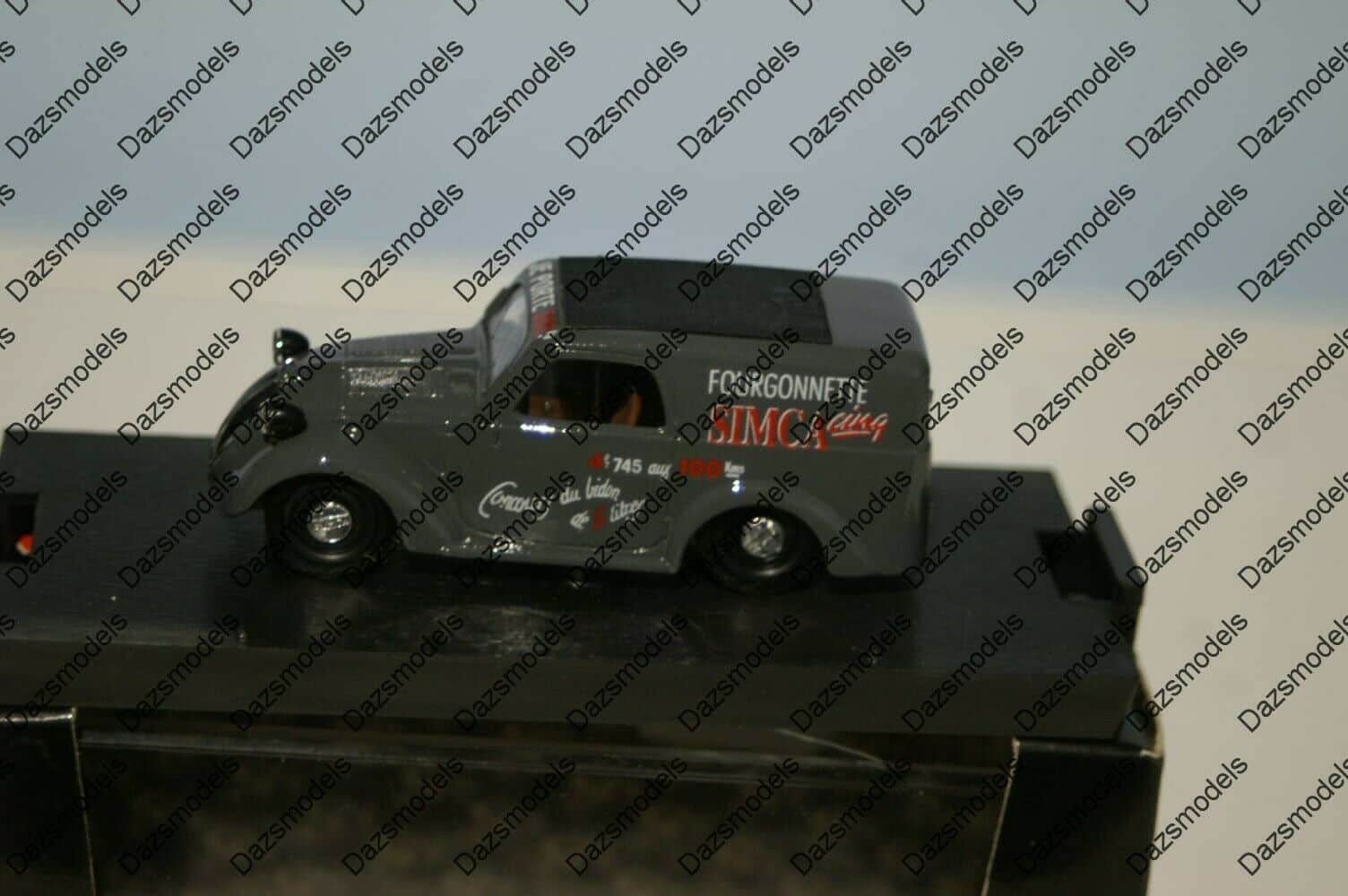 Brumm simca 5 furgoncino salone dell`auto 1936 1:43 diecast r244