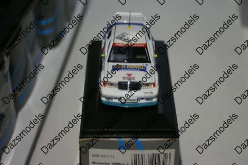 Minichamps mercedes 190e evo 2 dtm 1993 s.amthor 1:43 933111