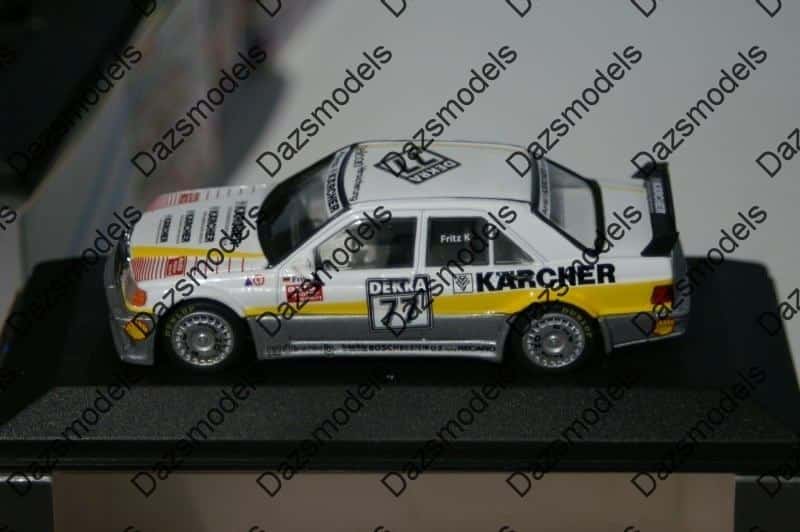 Minichamps mercedes 190e evo 1 amg karcher fritz k 1:43 3031