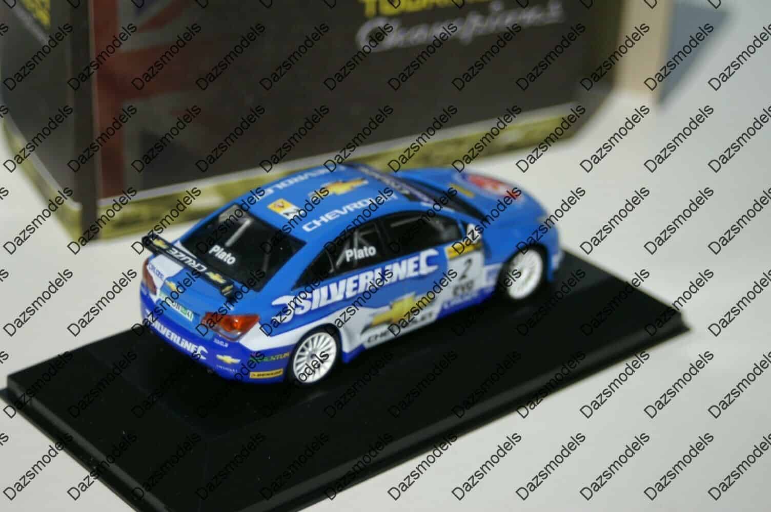 Atlas editions ixo chevrolet cruze btcc 2010 plato 1:43 diecast