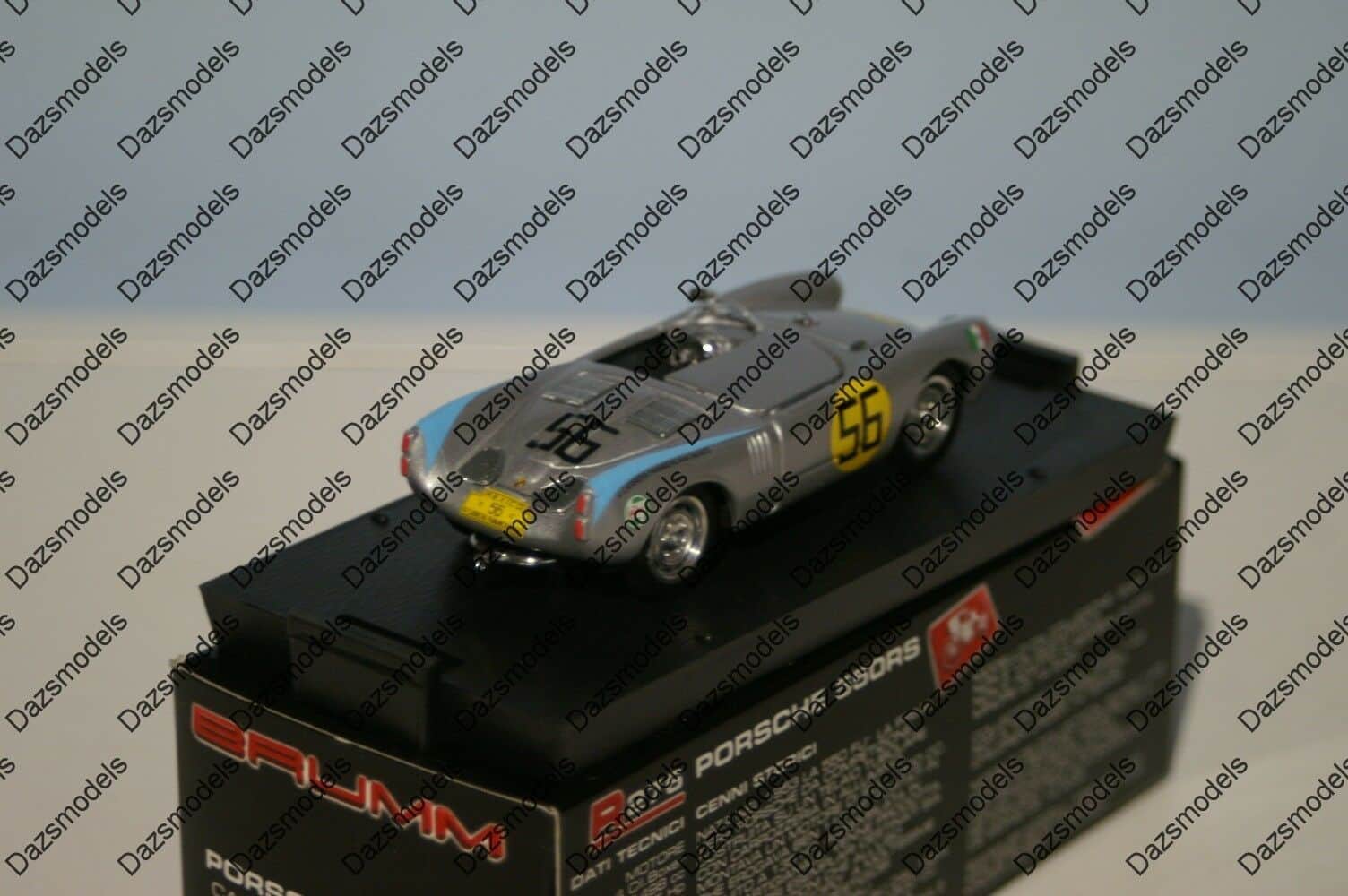 Brumm porsche 550 carrera mexico 1954 jaroslav juan 1:43 r276