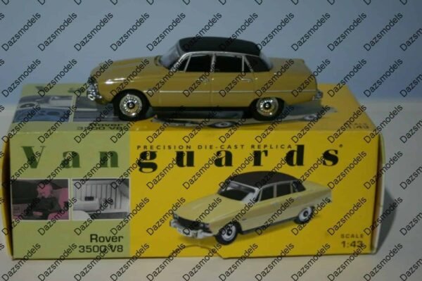 Vanguards rover 3500 v8 almond va06500 1:43 scale