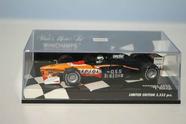 Minichamps arrows showcar 1999 t.takagi 430 990084