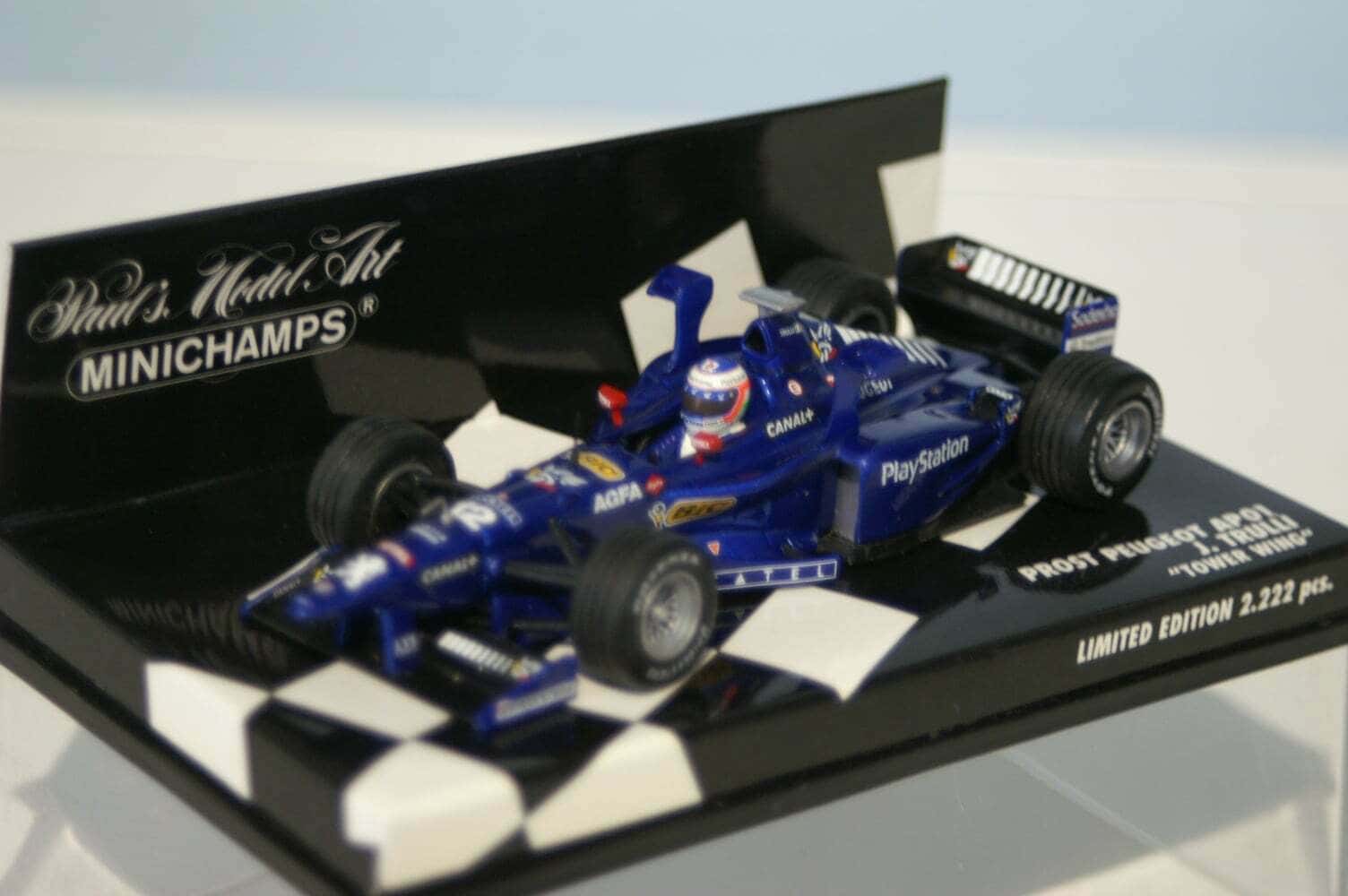 MinichampsPROSTPeugeotAPJ.TrulliDiecast: