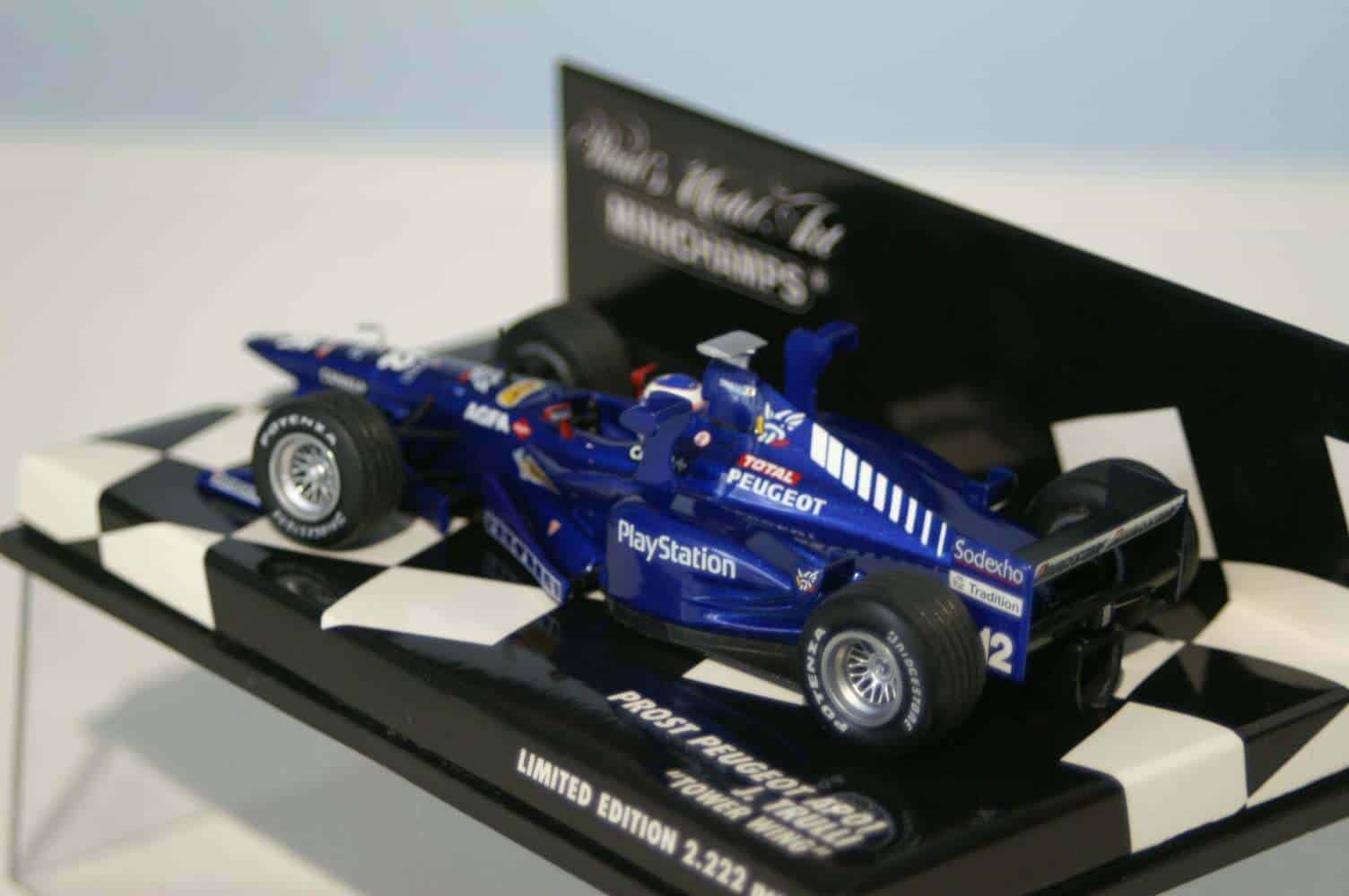 MinichampsPROSTPeugeotAPJ.TrulliDiecast: