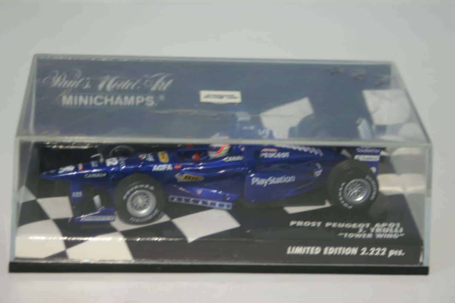 MinichampsPROSTPeugeotAPJ.TrulliDiecast: