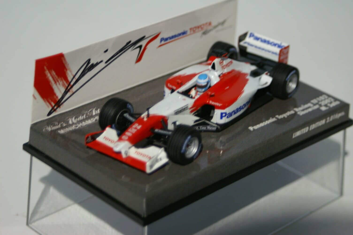 MinichampsPanasonicToyotaRacingTFM.Salo:SIGNED