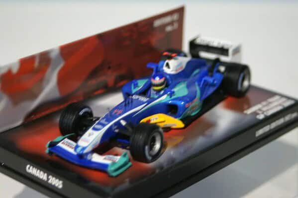 Minichamps f1 sauber petronas f1 team canada 2005 400 050081c