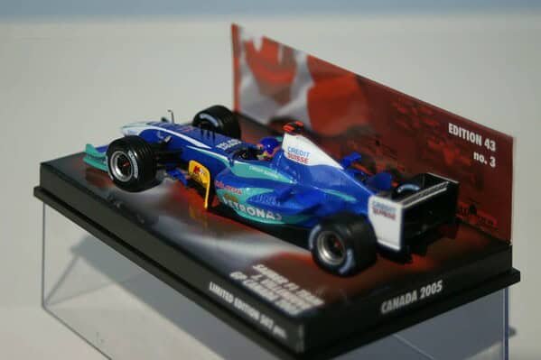 Minichamps f1 sauber petronas f1 team canada 2005 400 050081c