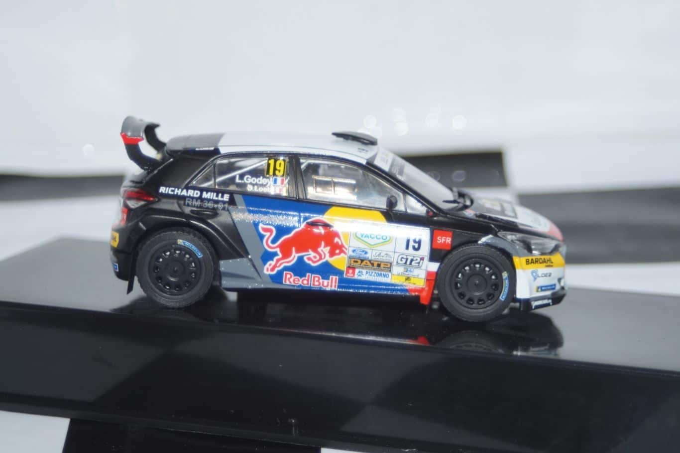 Ixo hyundai i20 r5 monte carlo 2018 sarrazin 1:43 diecast ram669