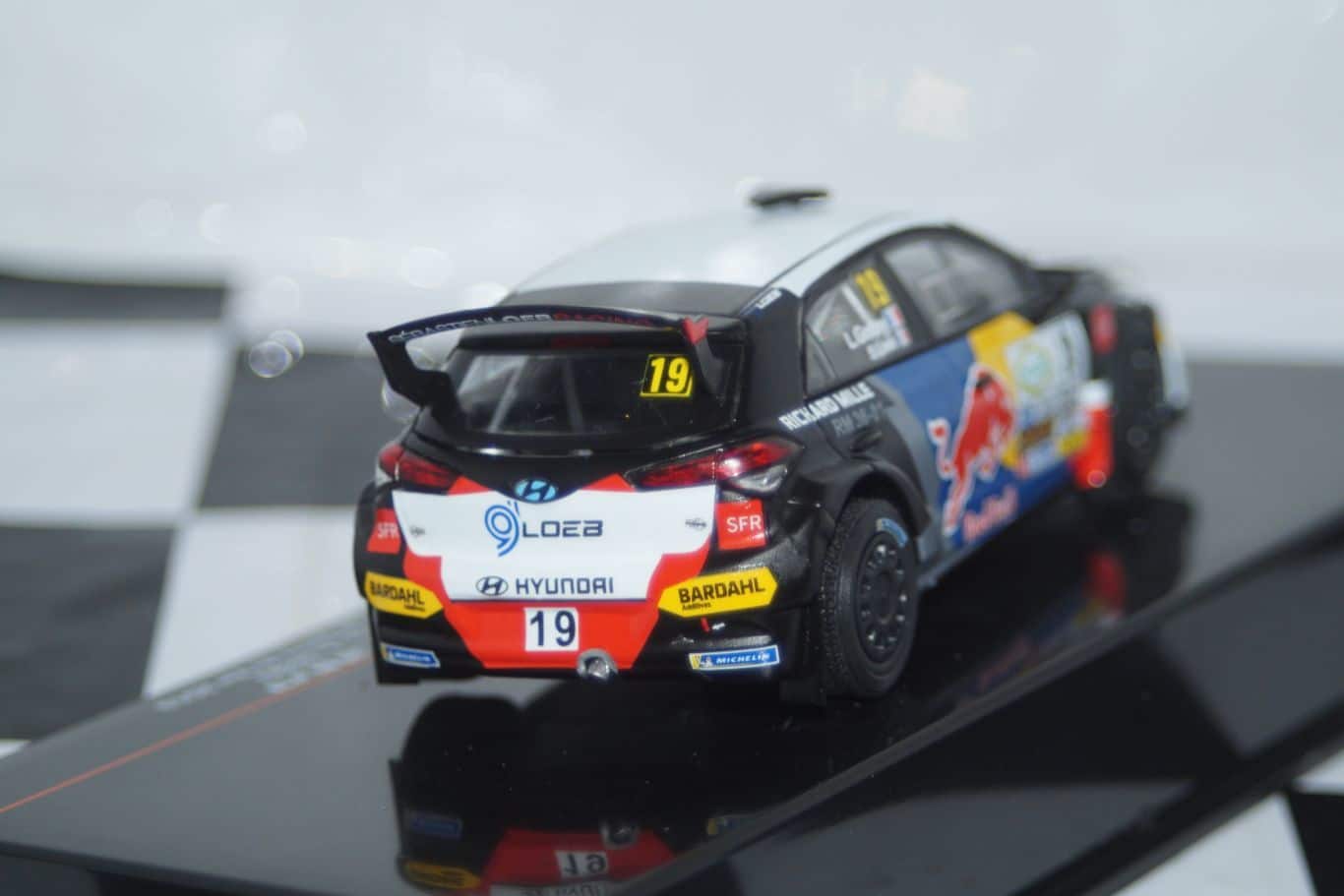 Ixo hyundai i20 r5 monte carlo 2018 sarrazin 1:43 diecast ram669