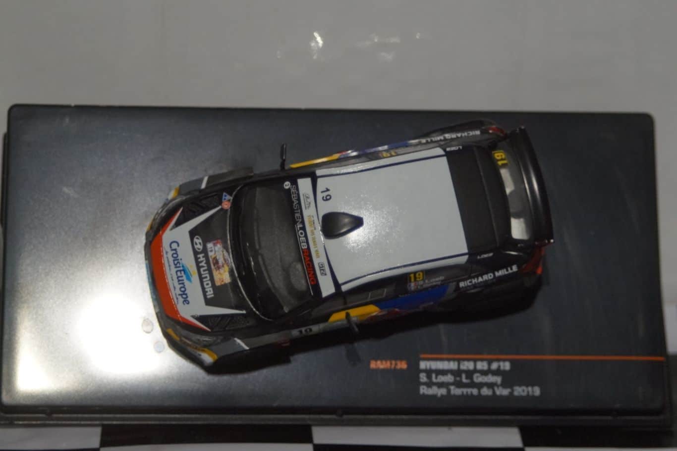 Ixo hyundai i20 r5 monte carlo 2018 sarrazin 1:43 diecast ram669