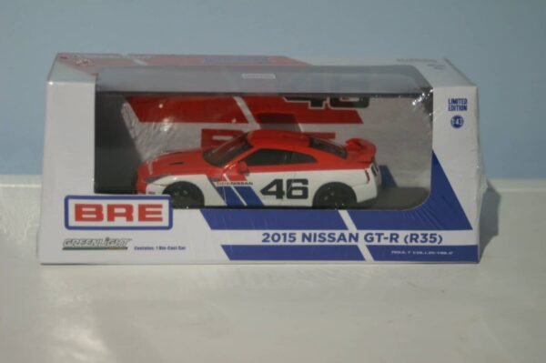 Greenlight nissan gt-r 2015 (r35) #46 1:43 diecast 51069