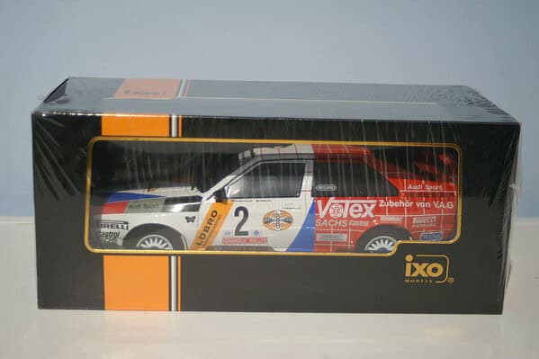 Ixo audi quattro hunsruck rally 1984 1:18 18rmc010