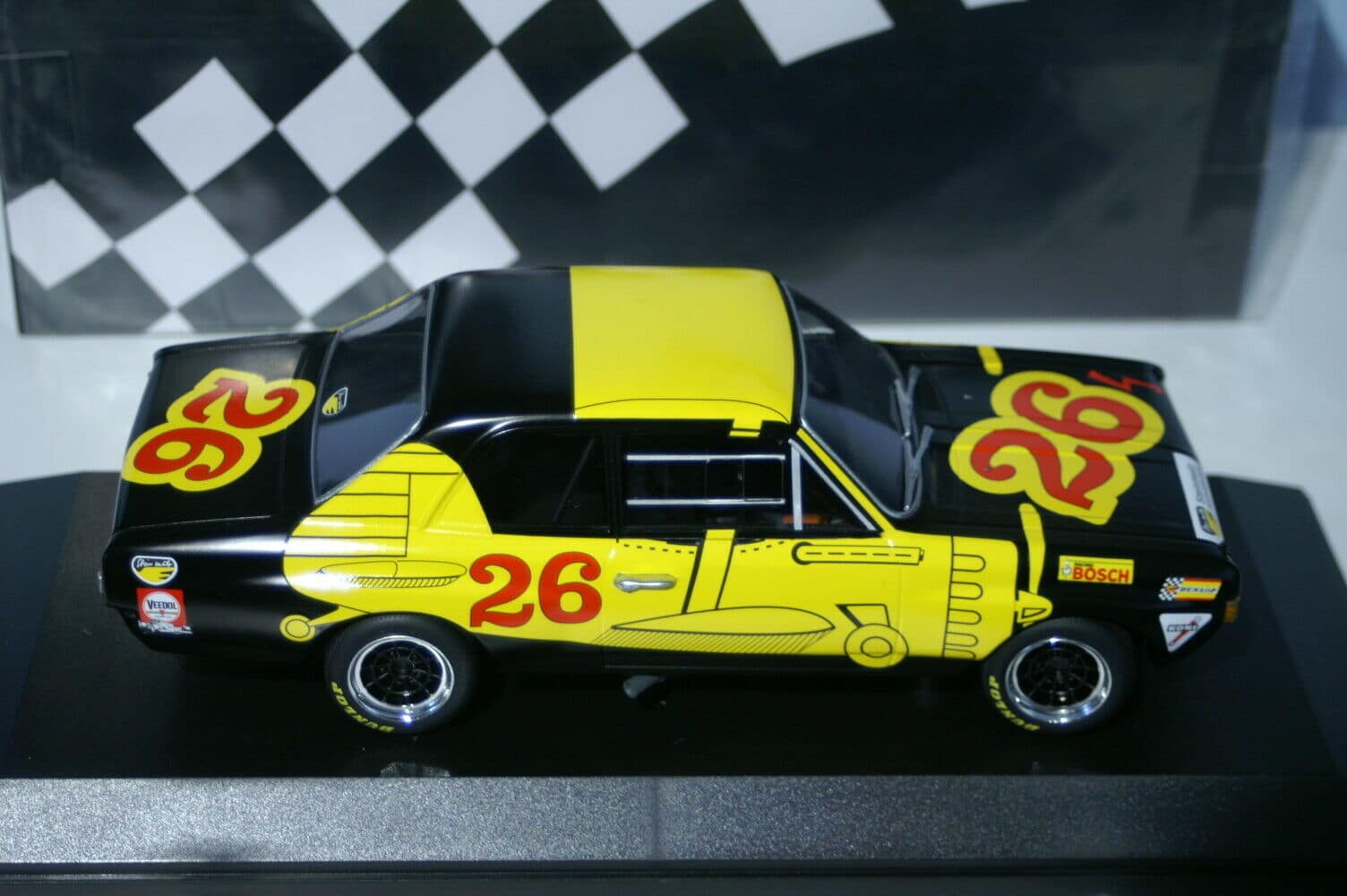Minichamps opel commodore a steinmetz hockenheim 1970 in 1:18 704626
