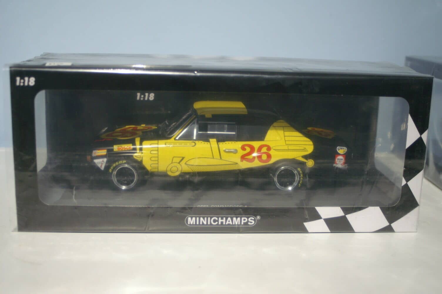 Minichamps opel commodore a steinmetz hockenheim 1970 in 1:18 704626