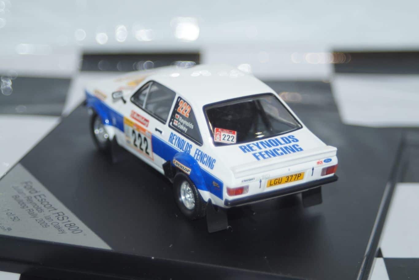 Trofeu Ford Escort RS1800 S.Blomqvist RAC 2005 Code 3 PJ37